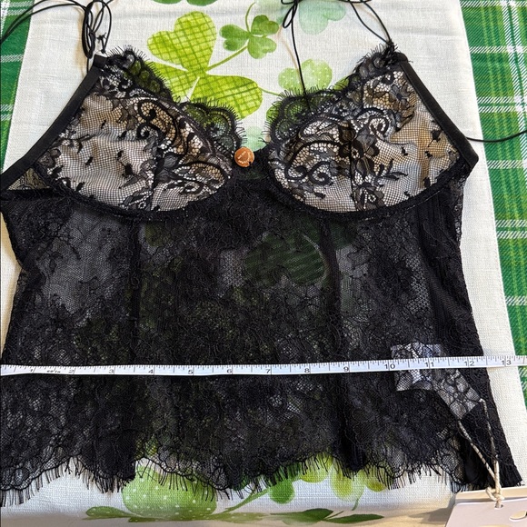 Commense Black Lace Chemise - Picture 14 of 14
